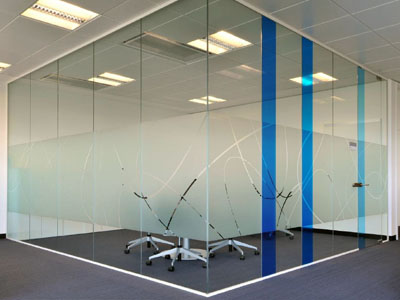 Framless Glass Partition