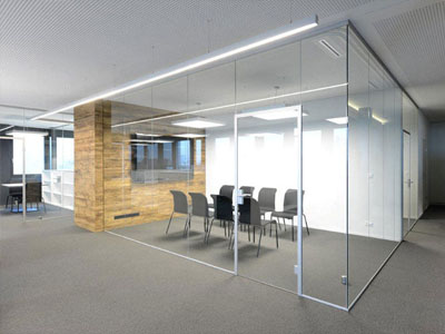 Framless Glass Partition